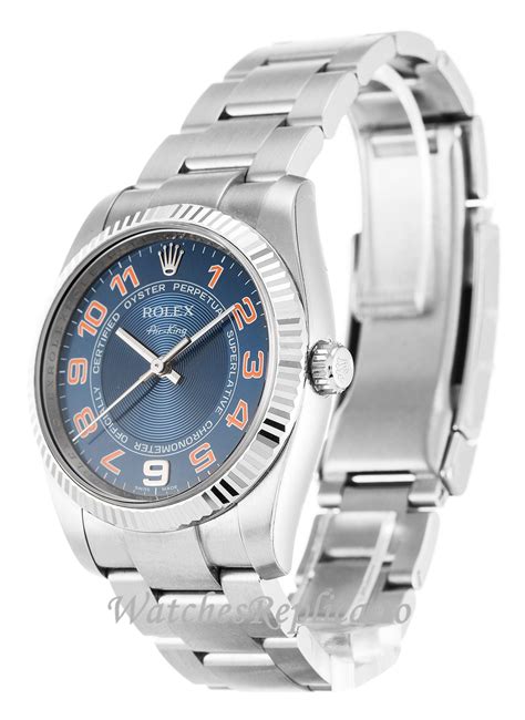 rolex air king bleu|air king rolex price.